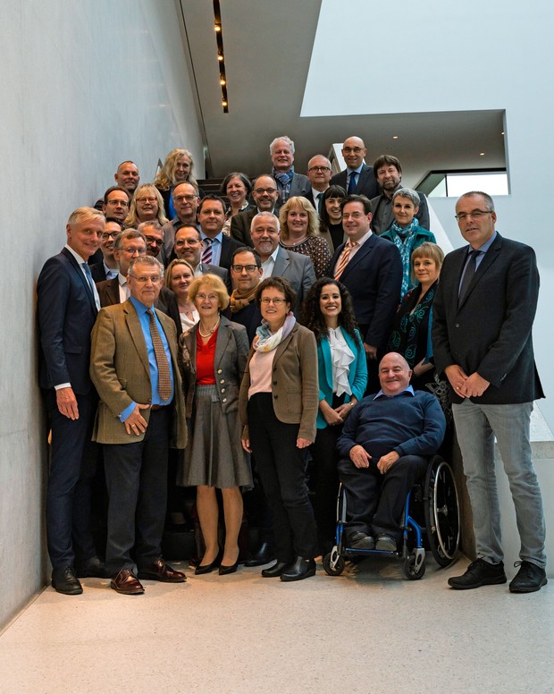 Ein Gruppenbild der Mitglieder der Hauptversammlung in Münster. Quelle: © BAGüS