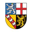 Auf dem Bild ist das Wappen des Bundeslandes Saarland zu sehen.