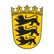 Auf dem Bild ist das Wappen des Bundeslandes Baden-Württemberg zu sehen.